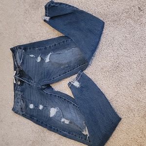Kancan Distressed Skinny Jeans